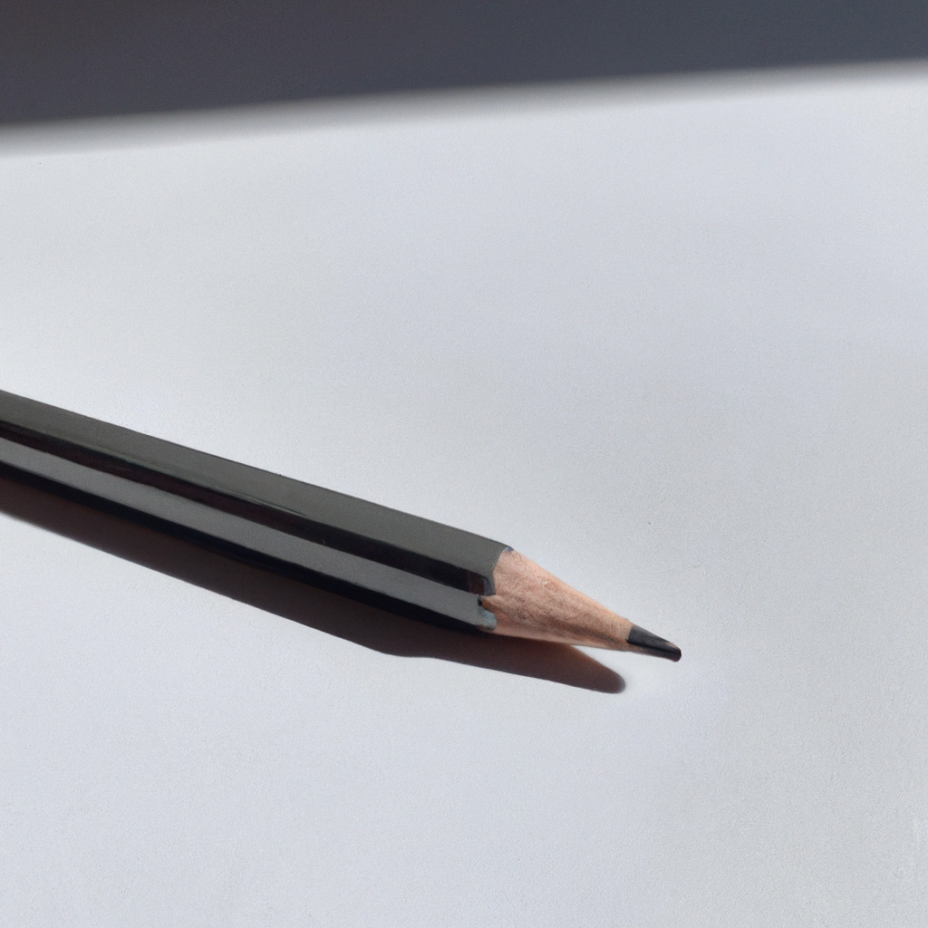 ¿Qué es un lápiz HB y para qué se utiliza?
